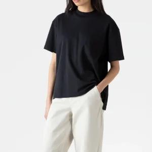 Full Cotton Oversize Little Drop Shoulder Women’s T shirts Anti pilling Short Sleeve Summer Daily Wear Oversized Tshirt for Men