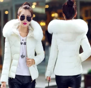 Fur Winter Jacket for Women Plus Size Winter Hooded Coat Women Parkas Warm Down Jacket Female Coat Lady