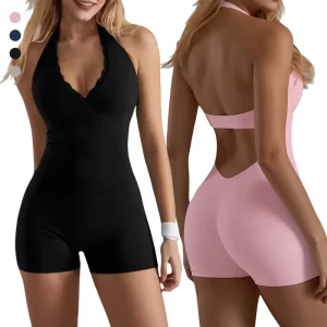 Girl Romper Jumpsuits for Ladies One Piece Jumpsuit Active Wear Jumpsuit Bamboo Bubble Romper