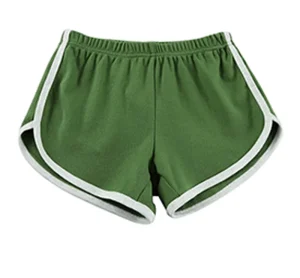 Girls Women Clothing Summer Custom logo Candy Shorts Women Low waisted Hot Pant Hip Lifting Spandex Women Booty Biker Gym Shorts