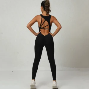 Gym Clothes Activewear Women’s Jumpsuit & Playsuits Sports Jumpsuit for Women Custom Gym Clothing Yoga Outfit Jumpsuit