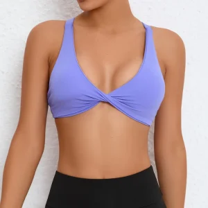 Gym Yoga Wear Tight Quick Drying Sports Bra Fitness Top Breathability Lingerie Women Women’s Clothing Activewear