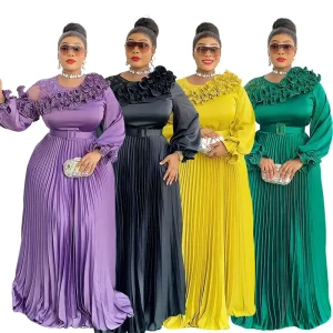 H&D S10653 Plus Size Summer Women’s Dresses Casual and Fashionable Over Size Women’s Clothing