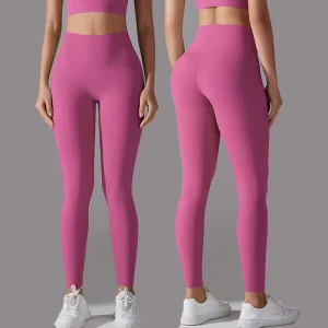 High Quality Anti-Bacterial Wearing-free Panties Yoga Legging Sports Running High Waist Fitness Pants Sportswear Women’s