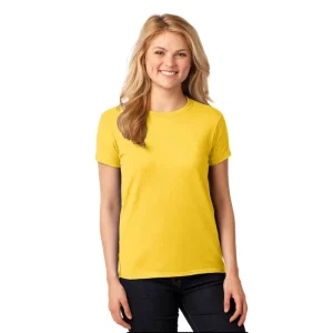 High Quality Custom Graphic 100%cotton Women’s Plain Color Tshirt Undershirt