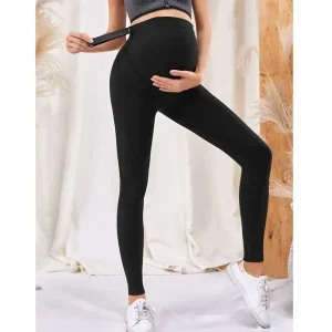 High Quality Fitness Workout Maternity Clothes Wear High Waist Comfortable Plus Sizeomen Pregnant Maternity Legging