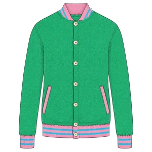 High Quality Green Thick Knitted Winter Men’s Cardigan Sweater Polyester Cotton Single Button Closure