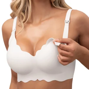 High Quality Maternity Nursing Bras No Underwire Bralette Seamless Breastfeeding Full Cup High Support Push up Bra