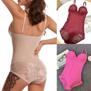 High Quality Plus Size Femme Bra Women’s Shapewear Spandex Nylon Comfortable Slimming Tummy Tucking Hip Lifting Body