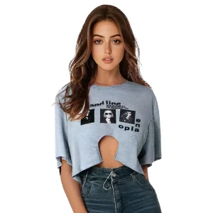 High Quality Polyester Cotton Women’s T-Shirts, Women Soft Slim Fit T Shirt