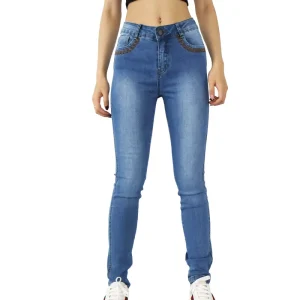 High Quality Slim Jeans Women Women’s Blue Jeans Design Jeans Women