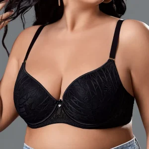 High Quality Women’s High Support Plus Size Bras Large Size Full Coverage for Women