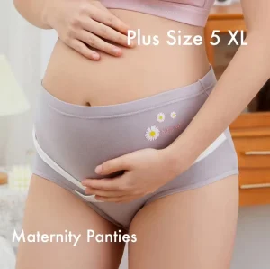 High Waisted Adjusted Women’s Maternity Panties Cotton Pregnant Women