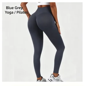 High Waisted Solid Leggings for Women Buttery Soft Tummy Control Shapewear Full Length Yoga Pants Workout Athletic Plus