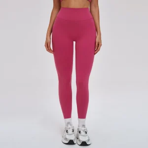 High Women Breathable Tummy Control Yoga Pants Outdoor Tight Fitting Butt Lifting Gym Leggings