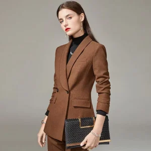 High end Professional Suit Women’s New Style Competent Elegant Anti Wrinkle Full Sleeve Autumn Fashion Commuting