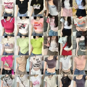 High-quality Cute Casual Women’s Short Sleeved Fashionable T-shirts