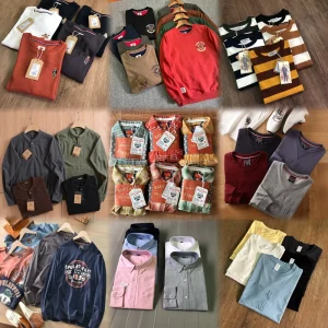 High quality Men’s and Women’s Striped T shirts Solid color Round neck Sweatshirts and Men’s Sweatshirts