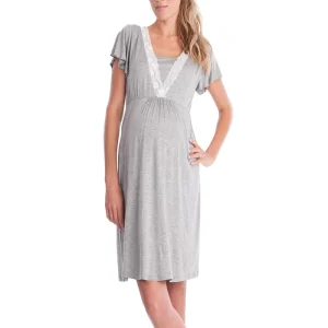 Home Dress Women Pregnancy Maternity Dress Nursing Dress Breastfeeding Women Sleepwear