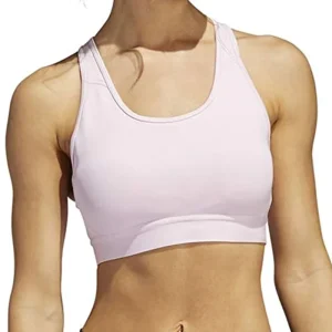 Hot Selling Customizable Women Sports Bra Plus Size Breathable Medium Support Yoga Gym Wear with Front Logo