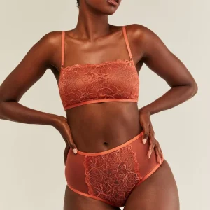 INTIFLOWER 8290500 OEM Women’s Plus Size Bralette & Panty Set Ladies Comfort Underwear