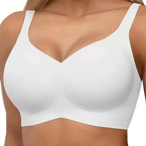 In Stock Push Up Bras With Soft Support One Piece Seamless Knitted Wireless Bra Breathable Comfortable Women’s Bralette