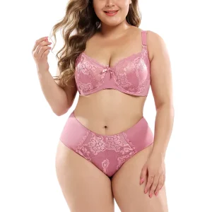 Interior Women’s Lingerie Bra and Panty Sets Ladies Plus Size Women’s Underwear