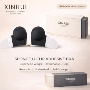 Invisible Women’s Comfortable Adhesive Sweat-proof Hypoallergenic Strapless Sticky Bra