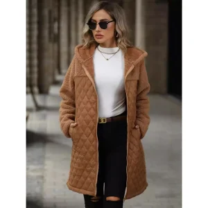 Jackets Coats Winter Long Fur Coat Women Warm Fashion Long Women’s Coat