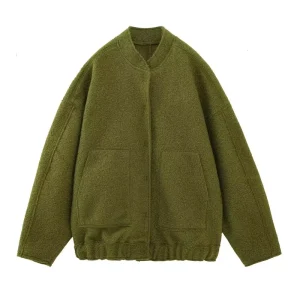Jackets for Women Single Breasted Coats 3 Colorway
