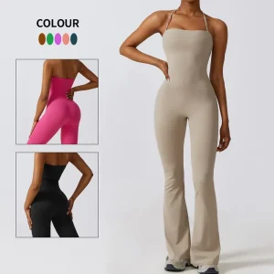 Jumpsuits Workout Romper Women’s Leggings Sets Yoga Apparel Sleeveless Bodysuits
