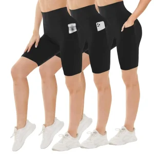 K5160 Yoga Shorts Pocket Women’s Tight Shapewear Outer Wear European American High elastic Sports