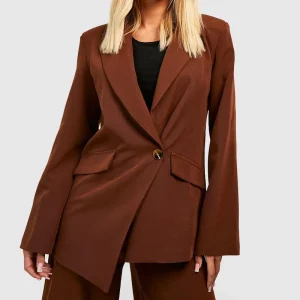 Ladies Autumn Price 100% Cotton Women’s Suits Loose Oversize Lady Blazers Coats