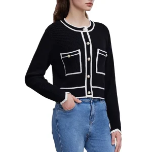 Ladies Long Sleeve Women Clothes Fashion Knit Cardigan Sweater for Women