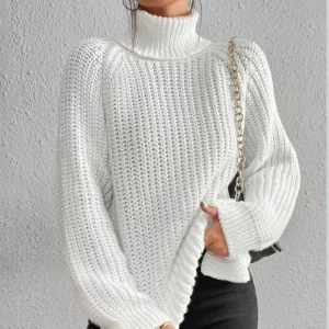 Ladies’ Super Soft Cashmere Slipper Sweater Comfortable Stayhome Style Loungewear Knitwear Knit Jumper