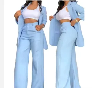 Latest Design Women’s Office Suit Business Suits Blazer Pants Two Piece Sets Women Suits