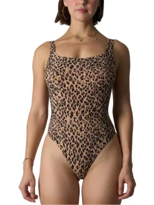 Leopard Women Swimwear Women’s Bikini Swimsuit Leopard Printed Fashion Swimwear Sexy Beachwear Cheeky Front Logo