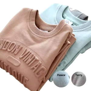 Logo 3D Print Custom Hoodie Streetwear 3D Embossed Print Hoodie Embossed Women Sweatshirt Embossed Hoodie