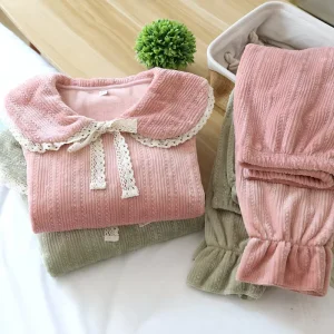 Loungewear Women Pyjama 2 Piece Pajama Sets Sleepwear