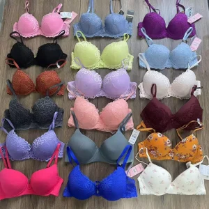 Low Price Inventory Mix High Quality European Women’s Lace Bra Large Size Women Underwear Push Up Bras-P