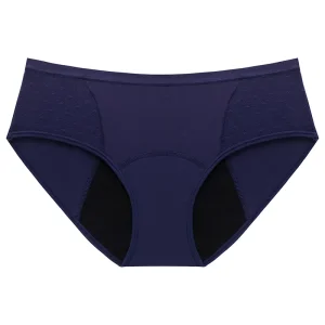Low Rise Cotton Bikini Panties for Women and Girls Menstrual and Postpartum Underwear with High Cut
