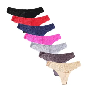 Low Rise Women’s Lingerie Intimates Lace Underwear for Woman Sexy Lace Seamless Ice Silk
