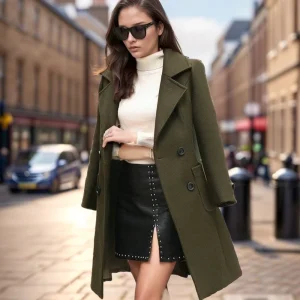 MU Ladies Coats Winter Long Style Plain Fur Coat Women High Quality Slim Oversized Fur Coat Women