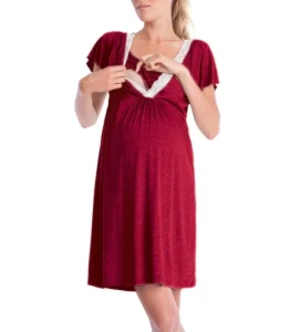 Maternity Dresses Straight Dress Casual Maternity Clothes Short Sleeve