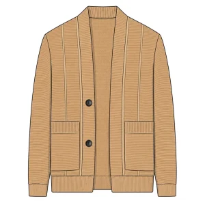 Men’s Anti-wrinkle Casual Coats Jackets Winter Fashion Knitted Cardigan Sweater Full Sleeve Autumn Winter
