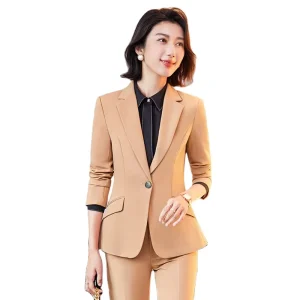 Models Two Piece Women’s Business Suits Formal Ladies Office Suits Business Women’s Suits