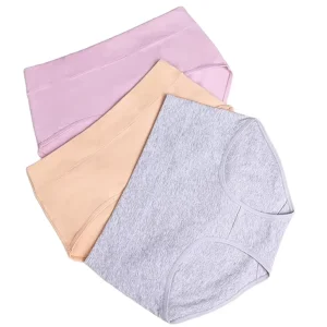 Moisture Absorbing Breathable Cotton Underwear Comfortable Lift Buttocks Mid Rise Women’s Briefs