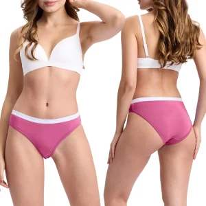 Moisture Wicking Bamboo Ladies Underwear Briefs Stretch High Cut Women’s Breathable Panties Comfort Underpants