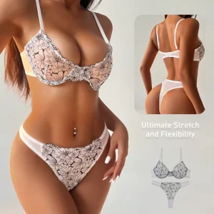 New Arrival Beautiful Women’s Lingerie Set Sexy Lace Ladies Underwear Set Women’s Underwear Set Custom OEM Supplier