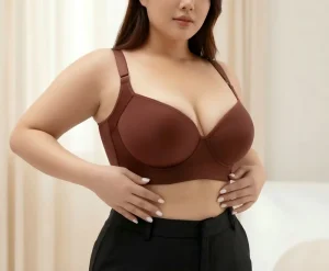 New Arrival Women Lingerie Underwear Plus Size Gathered Bra 75 115 BCDEF Smooth Intimates Underwire Push up Bra